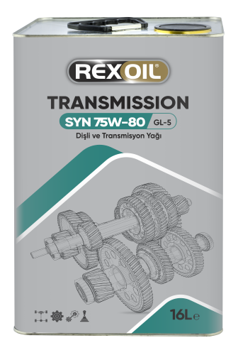 REXOIL TRANSMISSION SYN 75W-80 GL-5 16 L