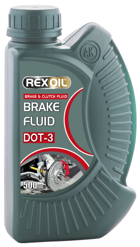 REXOIL BRAKE FLUID DOT-3 0,5 L
