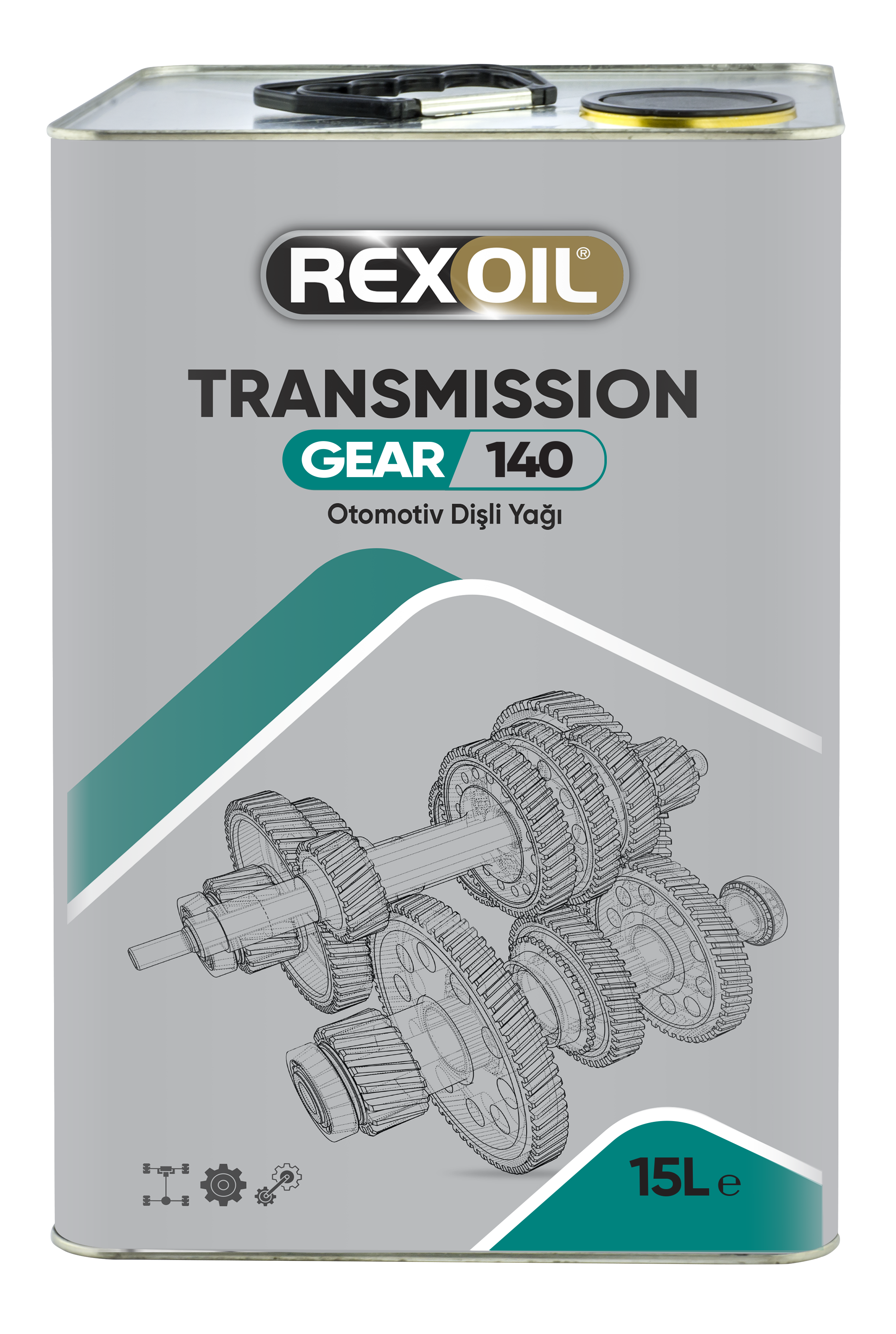 REXOIL TRANSMISSION GEAR 140 GL-1 15 L
